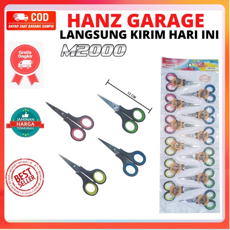 

Gunting Rambut M2000 Panjang 12cm Stainless Steel Tajam Murah Meriah