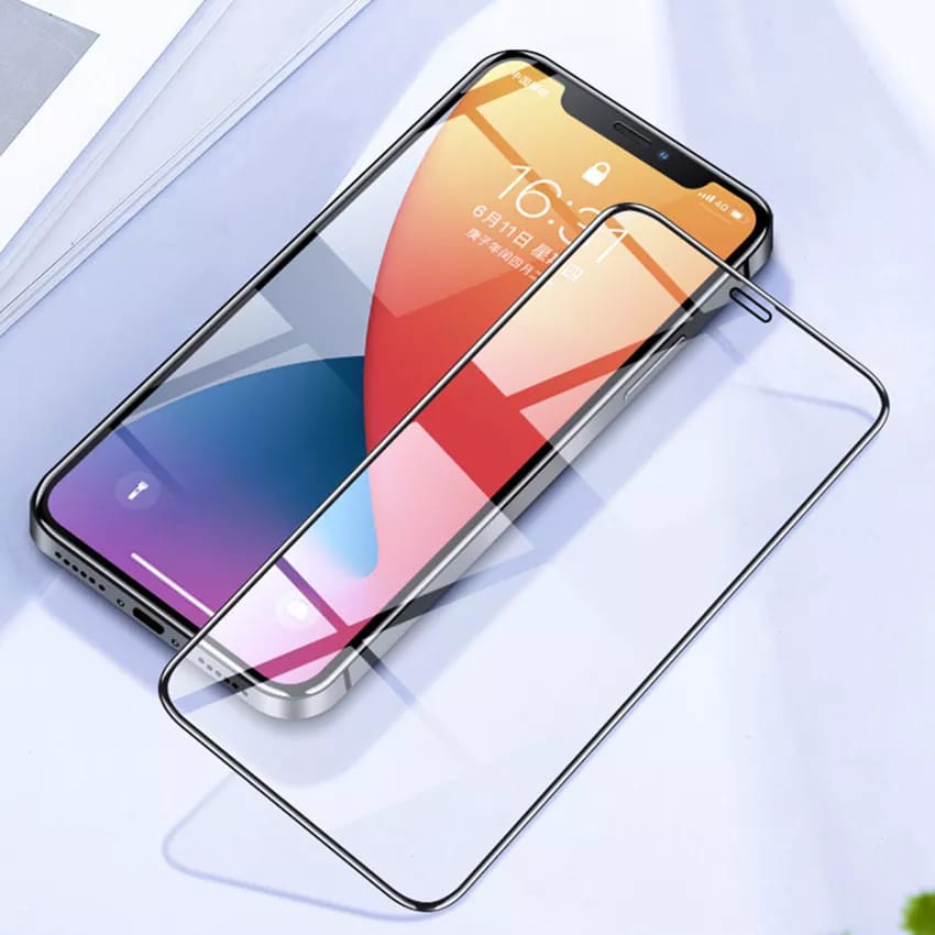 Tempered Glass Anti Gores Full 9D IPHONE X XS XS MAX XR 11 12 13 14 MINI PLUS PRO MAX Screen Protector Anti Gores