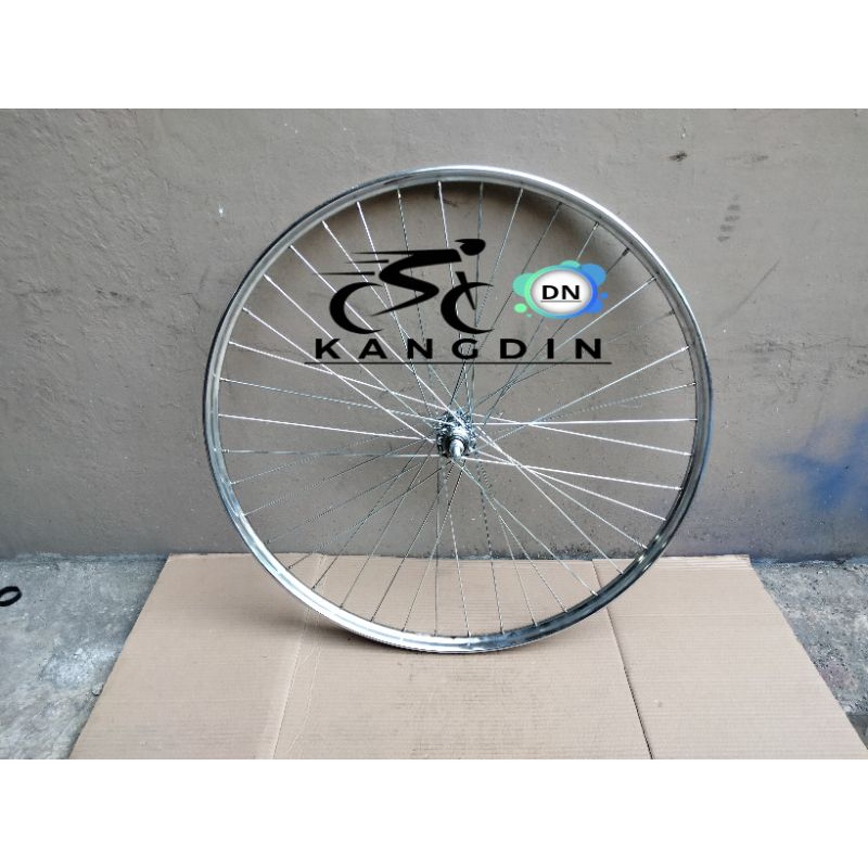 Velg Wheelset Roda Belakang Sepeda Onthel 28 ARAYA