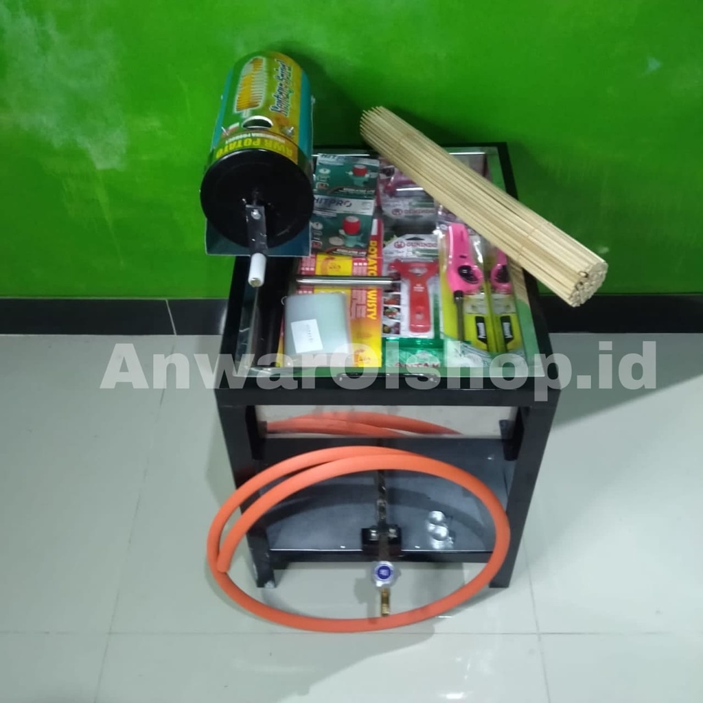 Mesin Kentang Spiral Full Set // Mesin Usaha Kentang Spiral Lengkap//Mesin Kentang Ulir