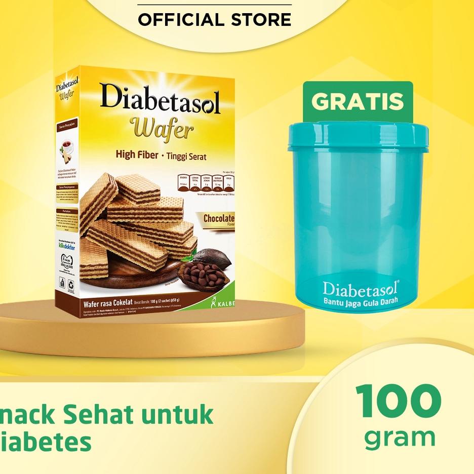 

Cepaat--Buy 1 Diabetasol Wafer Chocolate 2x50g Free Toples