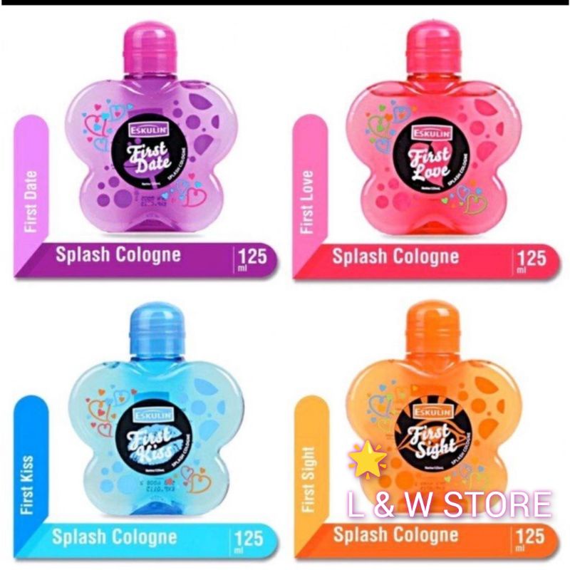 Eskulin Splash Cologne 125ml/Eskulin Splash Cologne Kupu Kupu 125ml