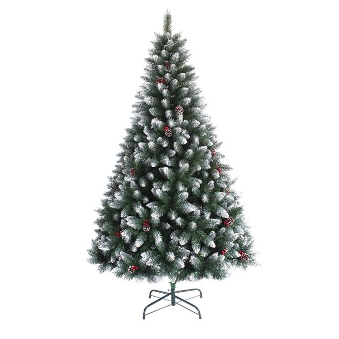 Pohon Natal Cherry Pinus Biasa Salju S612 6Ft 180Cm Pajangan Dekorasi Delisaputri04A