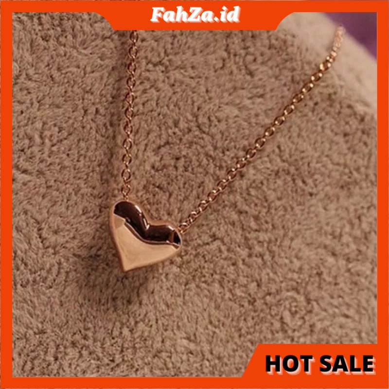 Titani.id Acc-063 Korean style kalung love mini cute/Perhiasan wanita import