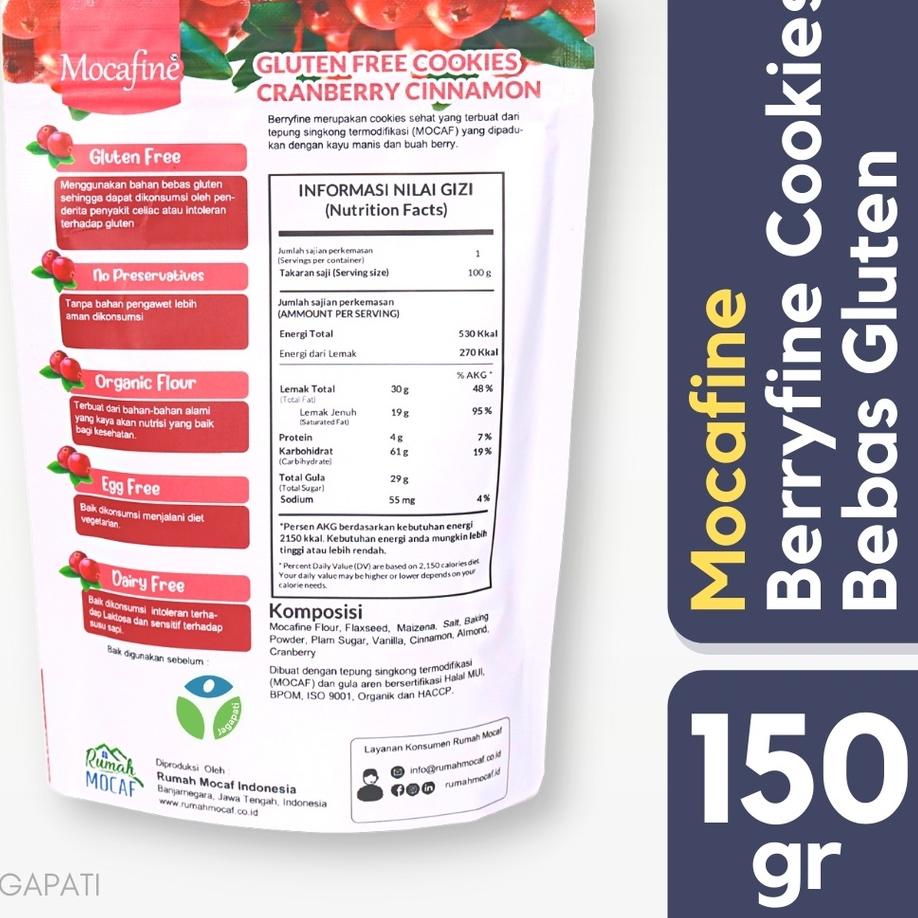 

kode0g0Fu--Mocafine - Berryfine Cookies 150gr - Cookies Sehat - Vegan