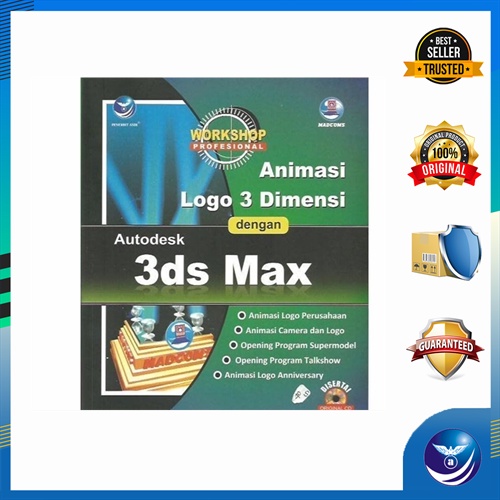 JT - Workshop Profesional: Animasi Logo 3 Dimensi Dengan Autodesk 3ds Max+cd - Madcoms