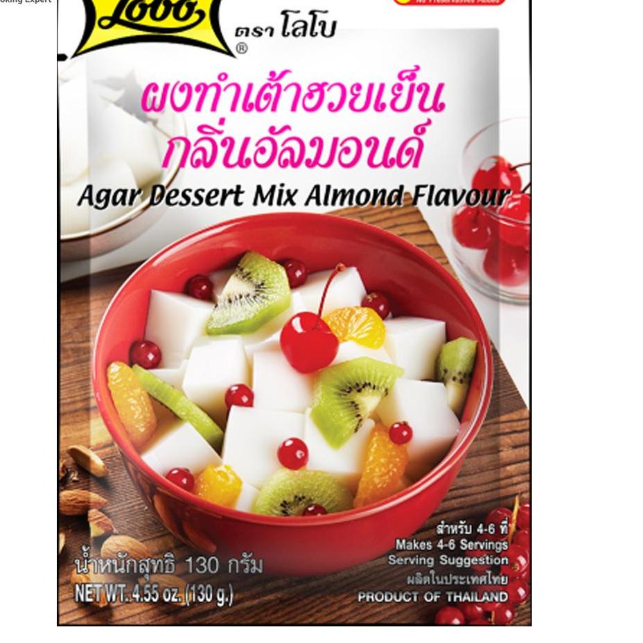 

idE9q4P--Agar Dessert LOBO Mix Almond Flavour 130gr / Desset Pudding