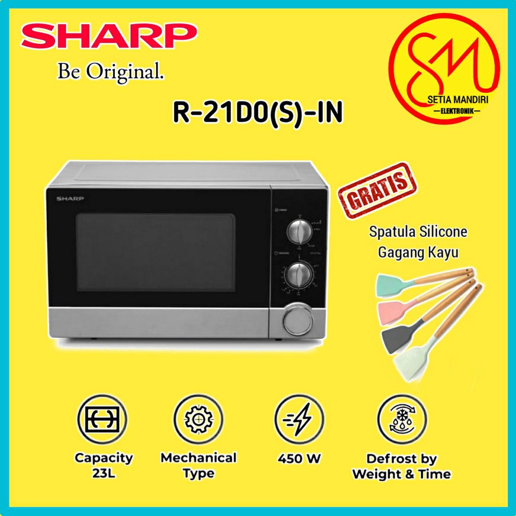 [KARGO] SHARP R21D0 Microwave Oven 23 Liter R-21D0(S)IN