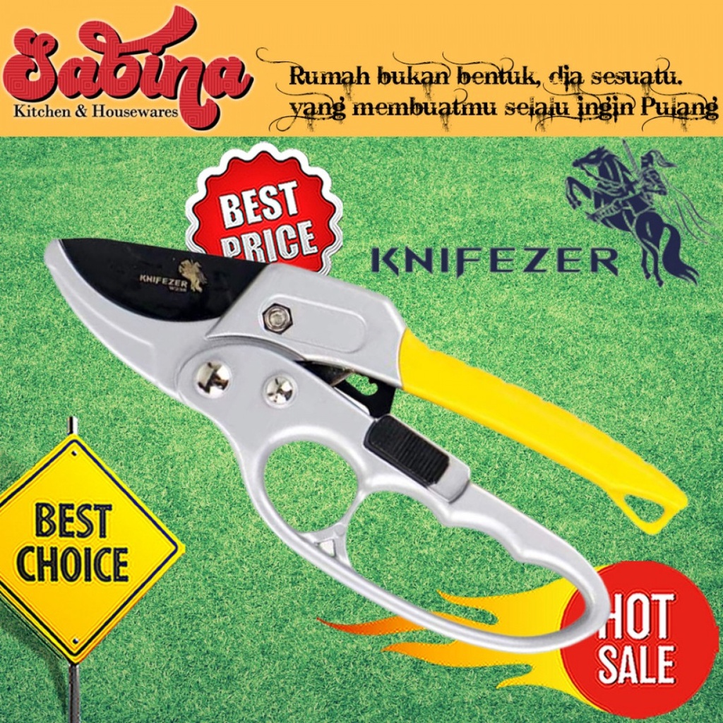 Gunting Dahan Ranting Batang Stek Bonsai Garden Pruning Shear Scissors