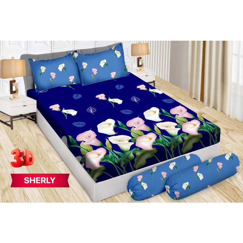 (BISA COD) SPREI BONITA DISPERSE UK 180*200 CM DIJAMIN TIDAK LUNTUR