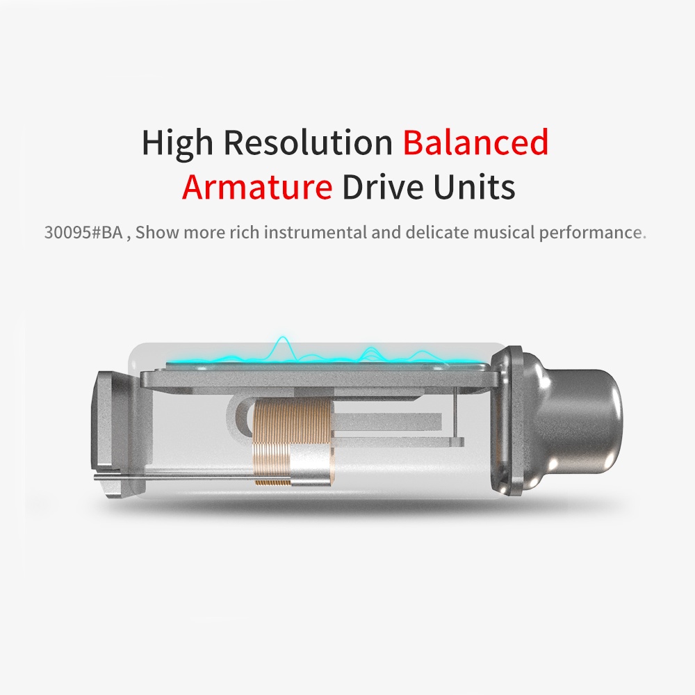 KZ ZS4 Dual Driver Earphone with mic - GARANSI RESMI