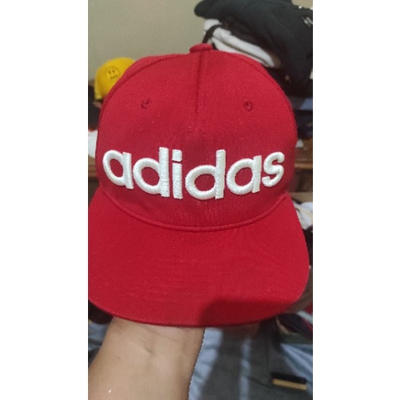 topi fitted bekas second adidas