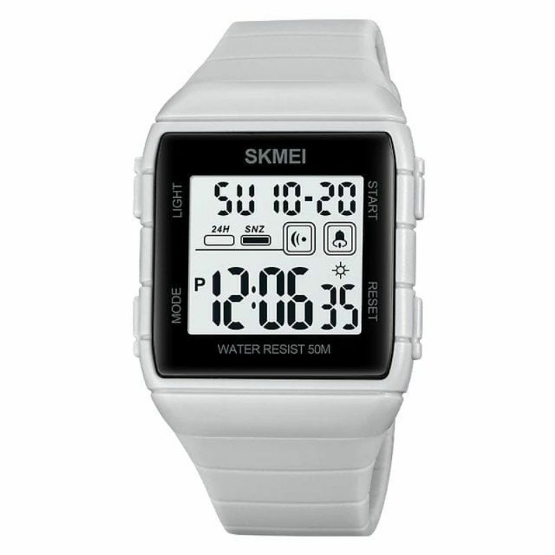 Viral SKMEI 1960 Jam Tangan Pria Wanita Digital Chronograph Sport Watch Dual Time Anti Air