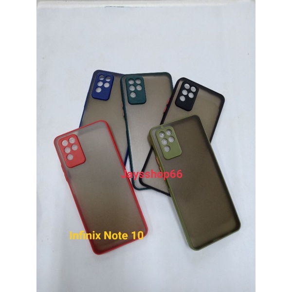 Case Dove My Choice Infinix Note 10 { Pelindung Kamera }