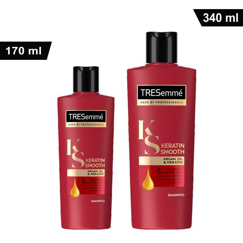 Jual Tresemme Keratin Smooth Shampoo Merah Shopee Indonesia 