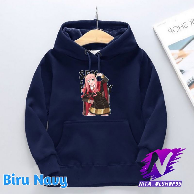 hoodie anya sweater hoodie anak anime spy x family anya forger