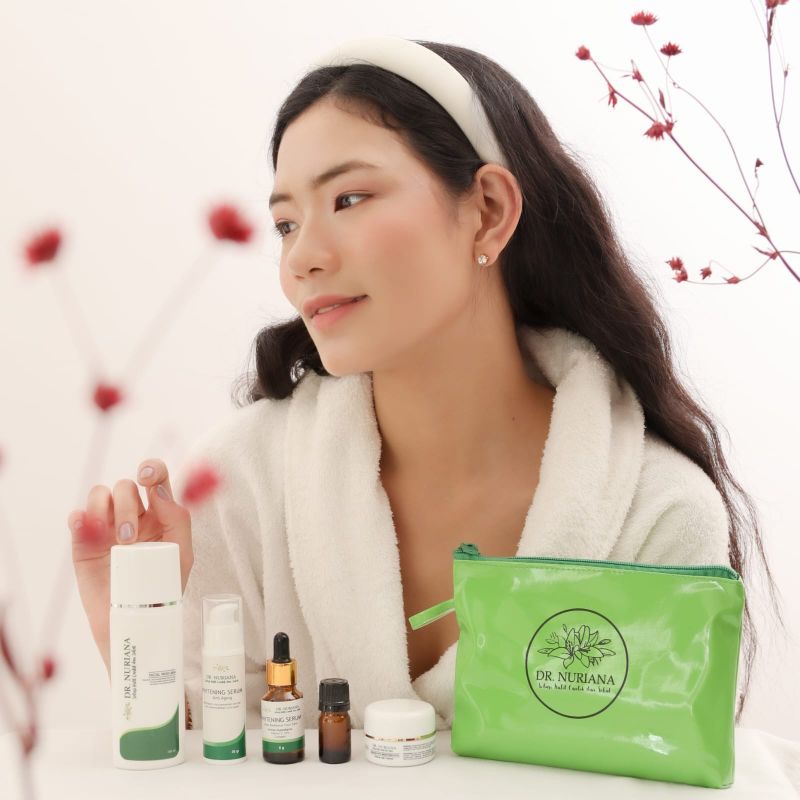 PAKET ACNE PARAH STEP 2/CREAM DR.NURIANA/CREAM PEMUTIH/JERAWAT PARAH-BATU/BANDEL