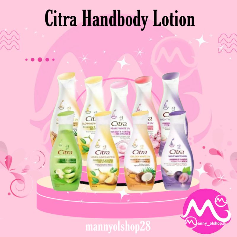 CITRA HAND BODY LOTION { 120ML - 250ML }