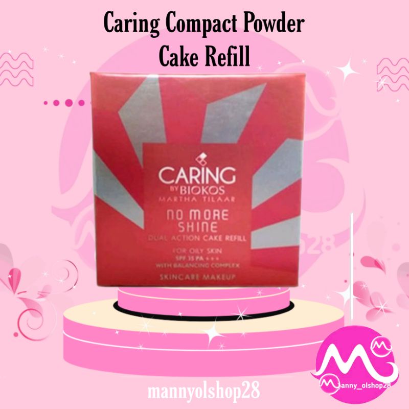 CARING BY BIOKOS Brightening Moist Dual Action Cake Refill 10gr