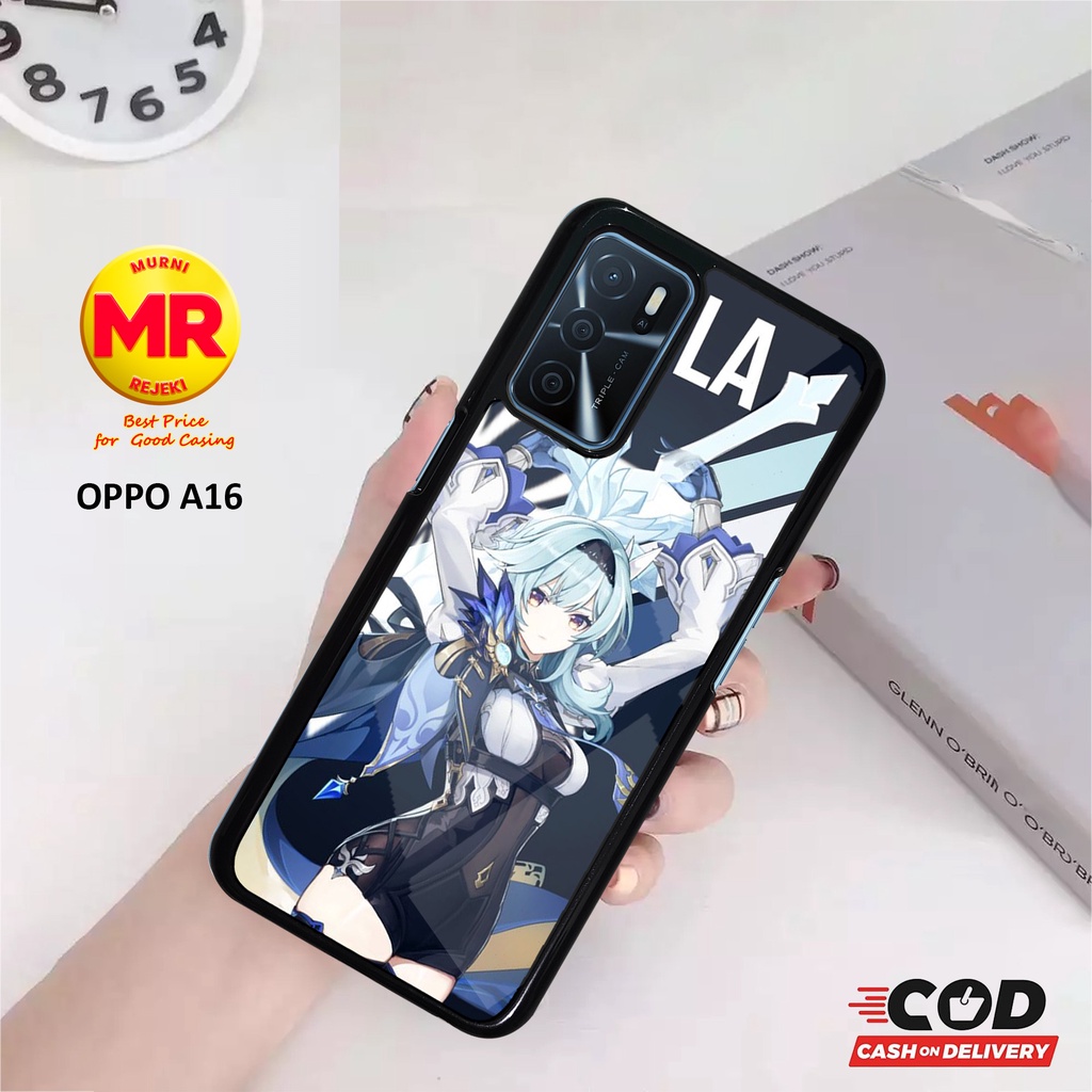 CASE OPPO A16 CASING OPPO A16 MOTIF GAME CEWEK 2 Murni case casing aero softcase case hp casing hp c