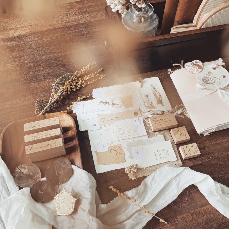 

Nove “ W Collection “ Rubber Stamps