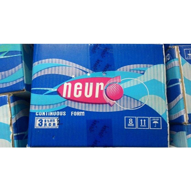 

SALE Kertas Neuro Continuous Form 91/2 X 11 3 Ply /2 (K3:2) Paper