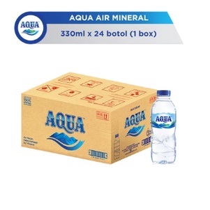 

AQUA Air Mineral 330ml x 24 botol (1 box)