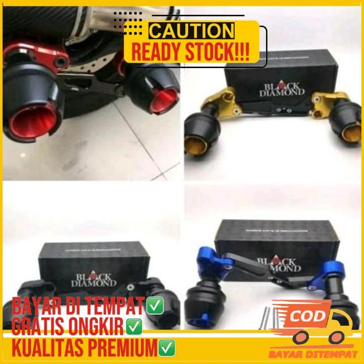 Jalu Knalpot All New Nmax155 2020Aeroxpcxxmaxlexi Black Diamond