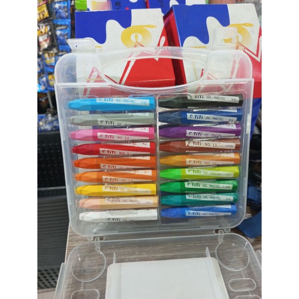 

CARYON TITI/NON TOXIC/18 PCS/OIL PASTELS/PENSIL WARNA