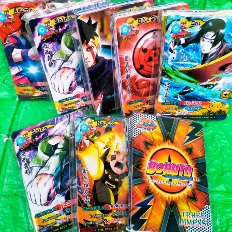 Mainan Kartu BORUTO 1 pak isi 25 pcs / Kartu karakter anime naruto boruto / kartu koleksi