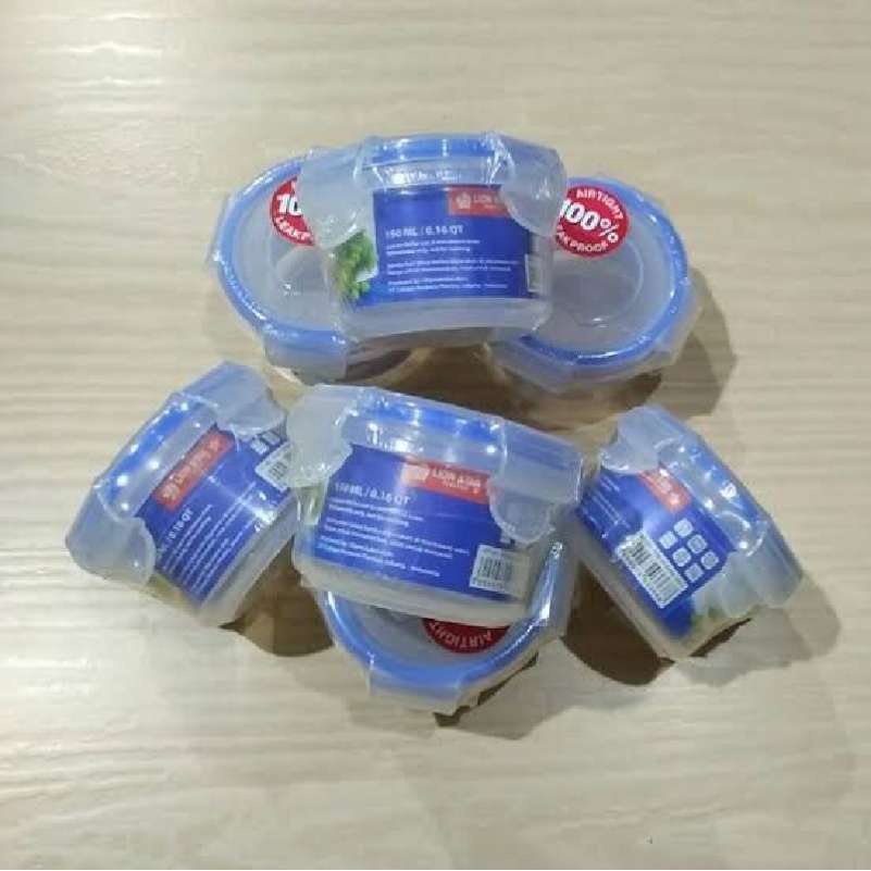 LION STAR KP-86  SEALWARE TEMPAT WADAH BULAT SAMBAL KLIP TO KEEP 3001 TEMPAT MAKANAN BAYI