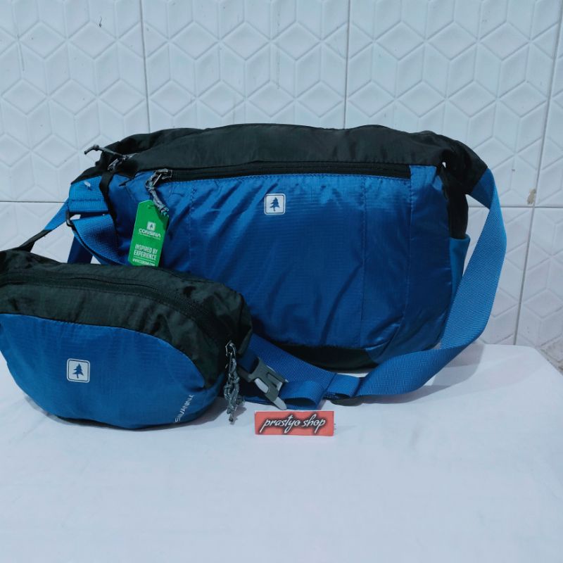 Tas selempang plus tas pinggang consina savana T25xP30xL10cm