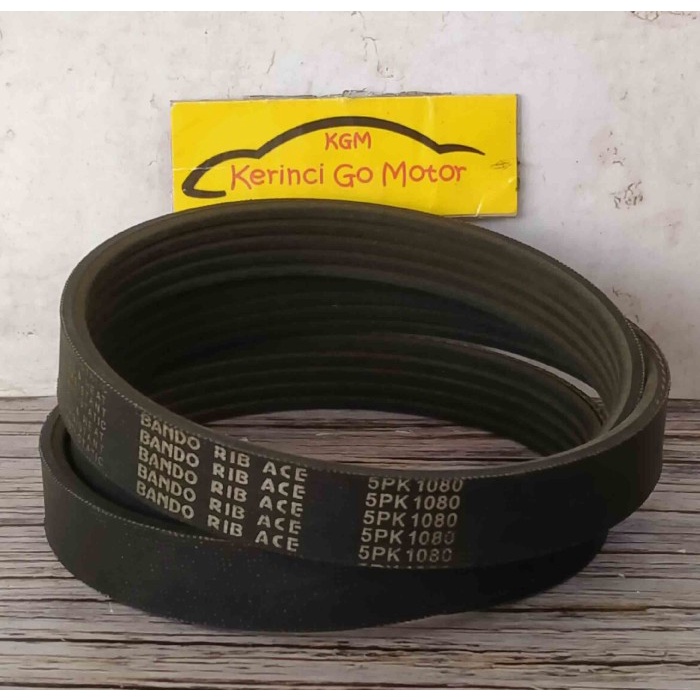 BANDO VAN BELT 5PK 1080 RIB BELT TALI KIPAS 5PK-1080 FAN BELT ALUR