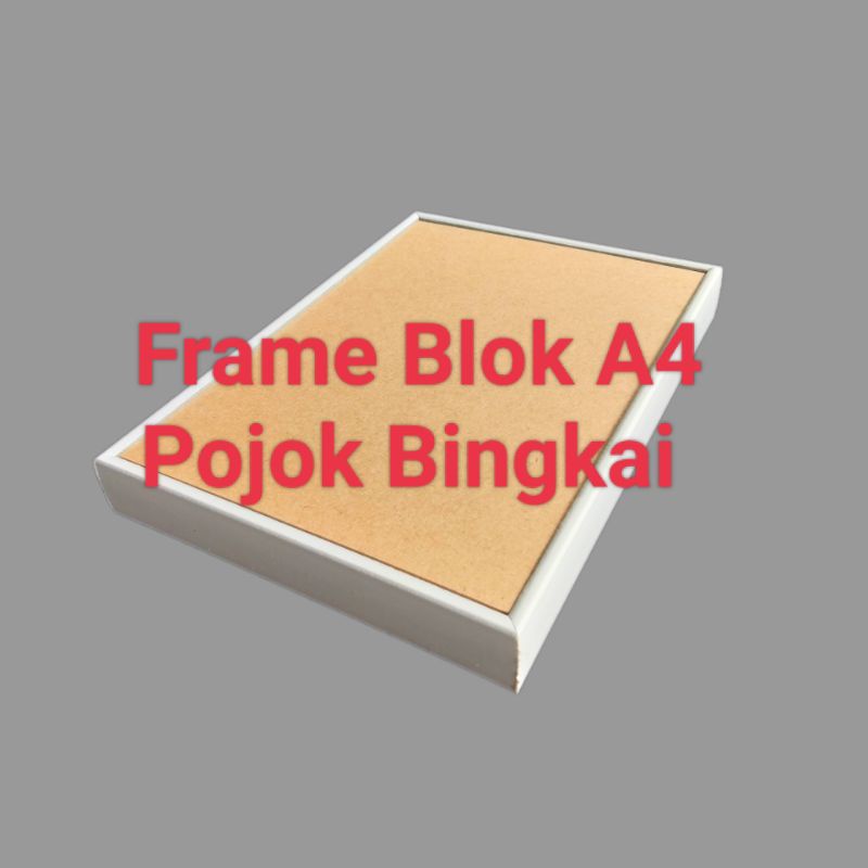 Bingkai/ Frame block A4 frame Blok/ bingkai blok/ Frameblok