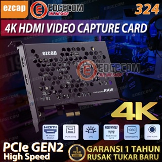 EZCAP 324 PCIE PCI EXPRESS Video Capture Live Gamer RAW Support 4K30FPS / EZCAP324