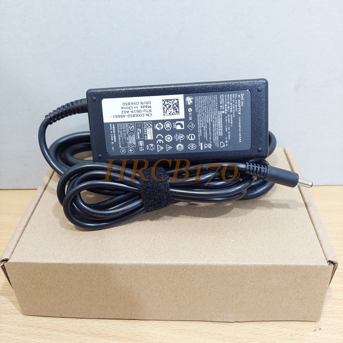 Adaptor Charger Dell 19.5V 3.34A 4.5*3.0 Mm New