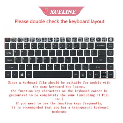 Film Pelindung Debu keyboard laptop Acer E14 E5 ES A314-422 / 432 / 473 / 474 / 475 / 476G 14 (ZXL)