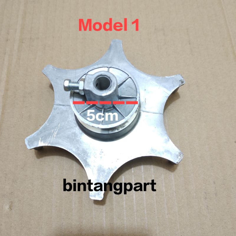 pully dinamo mesin cuci sharp 2 tabung original.. lubang ass 10mm