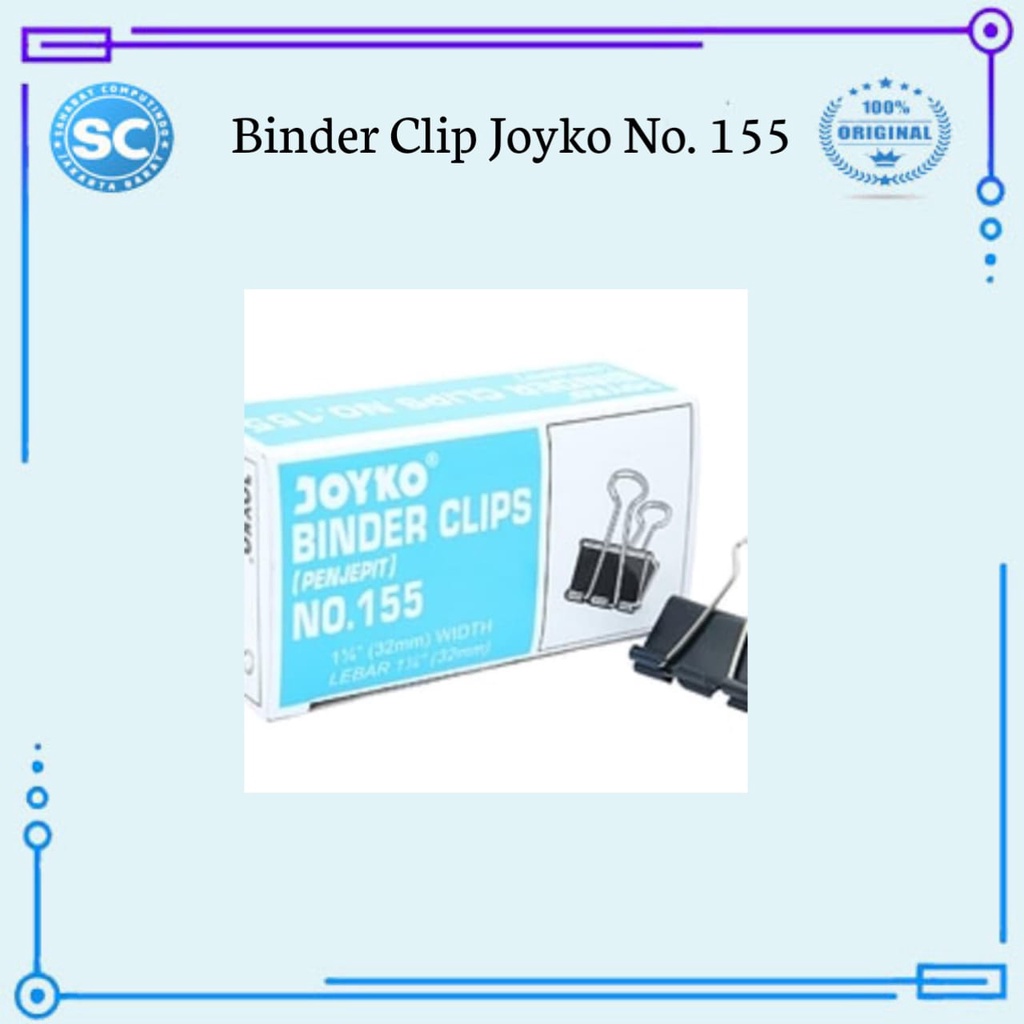 

Binder Clip Joyko No. 155