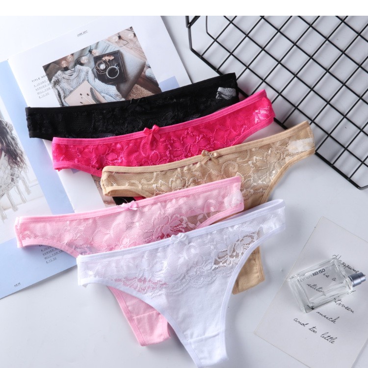 Pakaian Dalam Wanita 505 - Celana G String Thong Katun