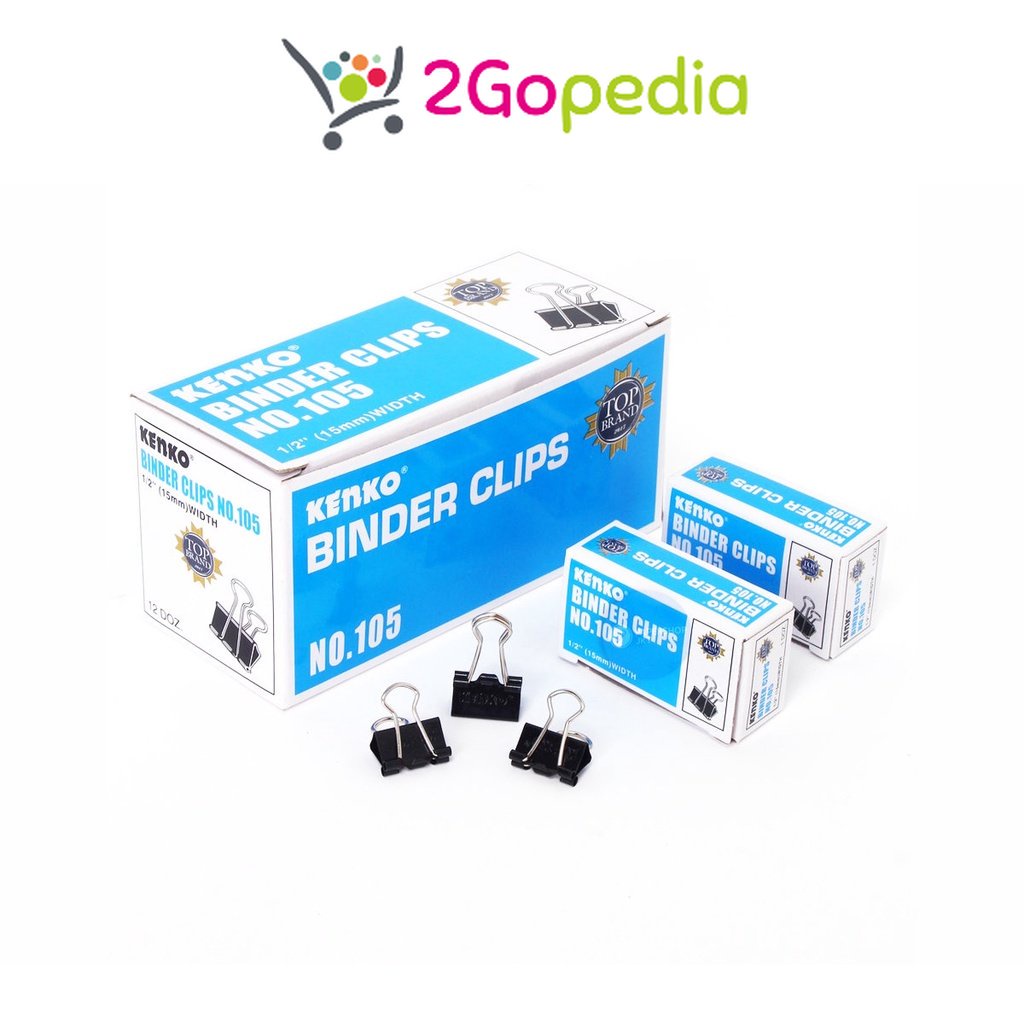 

Clip/ Klip/ Binder Clips No 105 Joyko Grosir Murah Atk