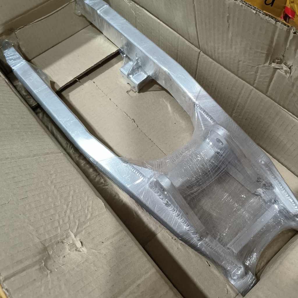 SWING ARM DX PNP TS 125 KLX 150 CRF 150 BAHAN ALMUNIUM ORI ORIGINAL PANJANG 66 CM