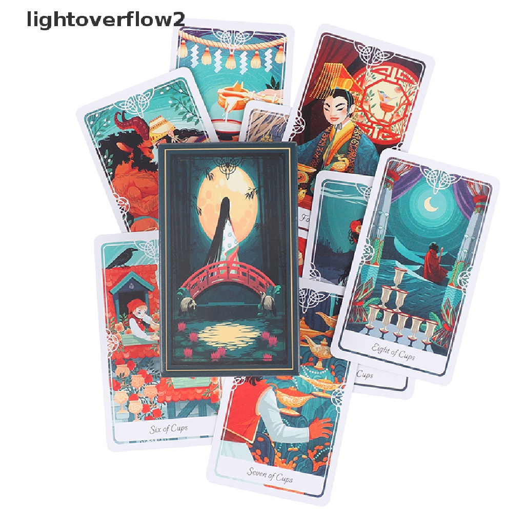 (lightoverflow2) Kartu Tarot the Divine A Deck and Guidebook Inspired by Folklore and Fairy Tales (ID)