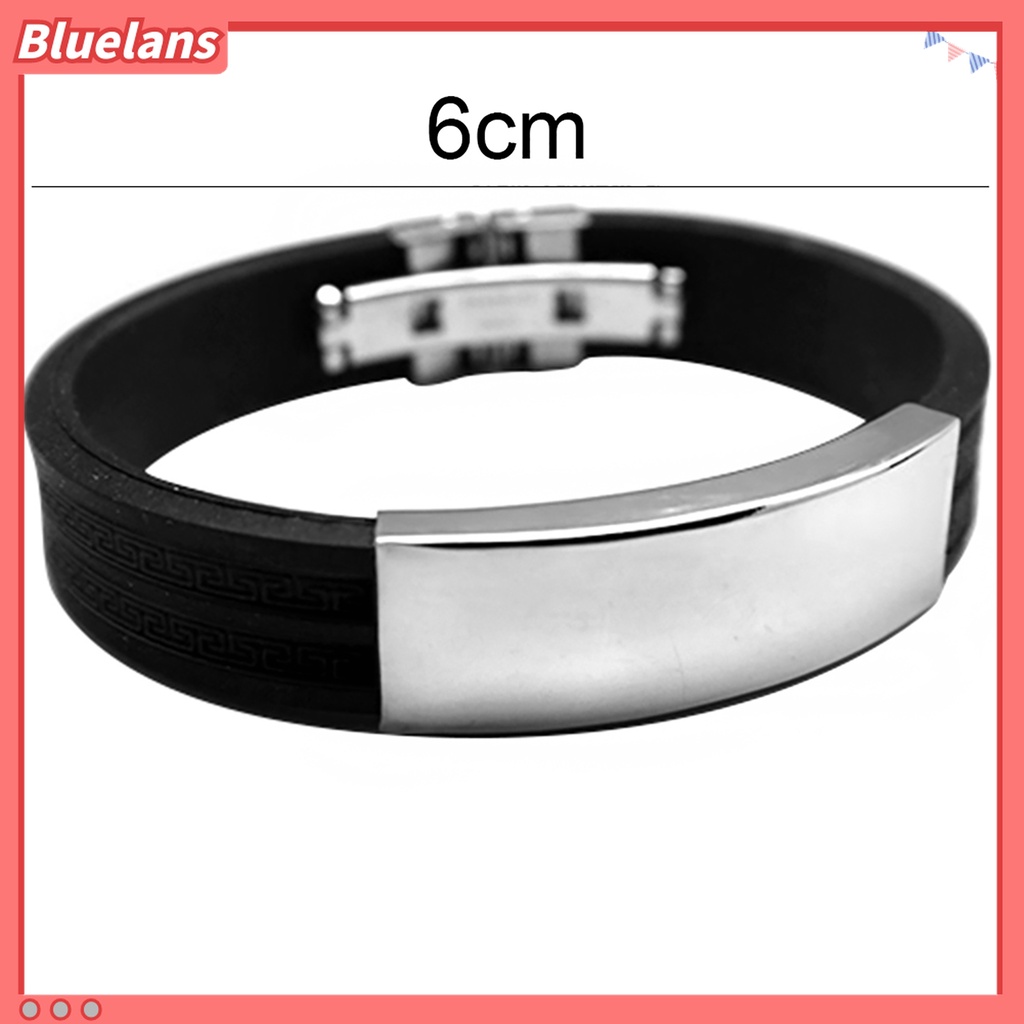 Gelang Bahan Stainless Steel Flexible Untuk Pria