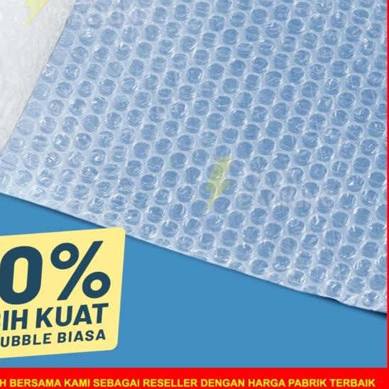 

PLASTIK BUBBLE WRAP TEBAL / BUBBLE WRAP DKM+ 50 METER ROLL - BENING HIJAU, 30CM X 50M