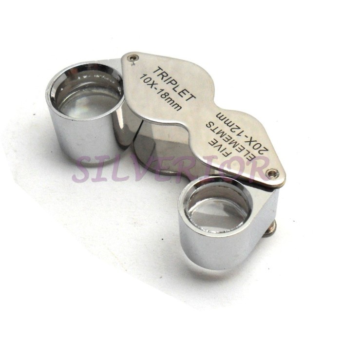 

Jeweler Jewelry Loupe Lensa Kaca Pembesar Tekstur Tripet