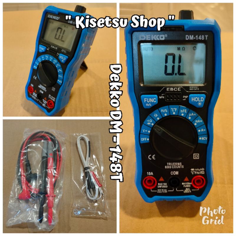 MULTIMETER / AVOMETER DEKKO DM-148T ORIGINAL DEKKO DM 148T