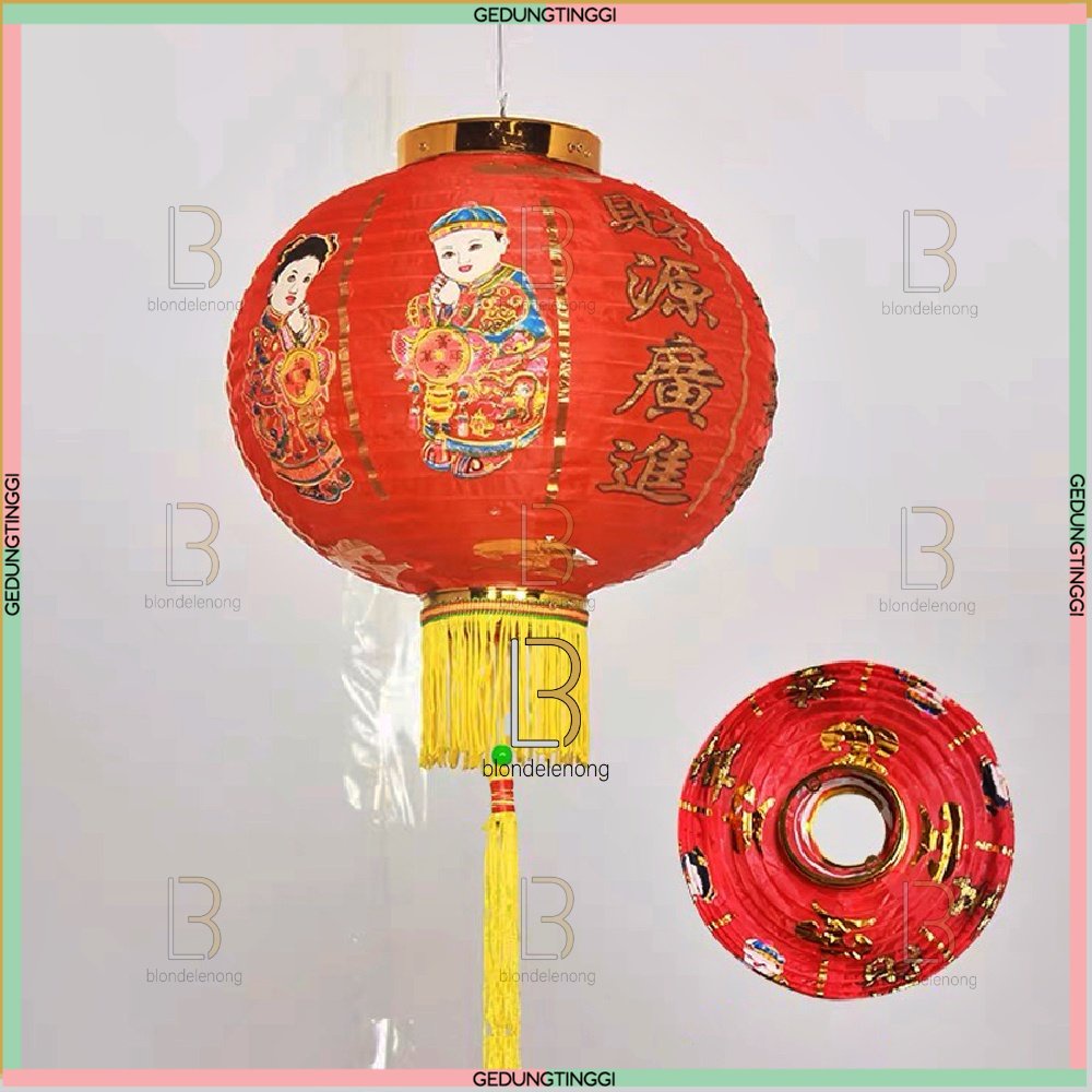 Lampion Kain Satin Bukan Kertas Plastik Resto Cafe Gantung Dekorasi Taman Pohon Imlek Sincia Cap Go Meh Motif Koko Meimei Polos Bludru Nanas Warna Warni Merah Jepang Imlek Sincia Tahun Baru Cina Cny Shio Kelinci 2023 Indoor Outdoor Waterproof Besar Jumbo