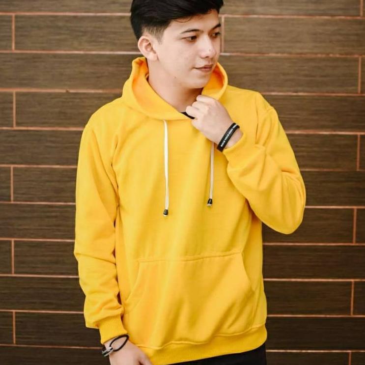 Stok Terbatas SWEATER HOODIE POLOS PUTIH PRIA/WANITA UKURAN M.L.XL # JAKET HOODIE POLOS # PAKAIAN PO