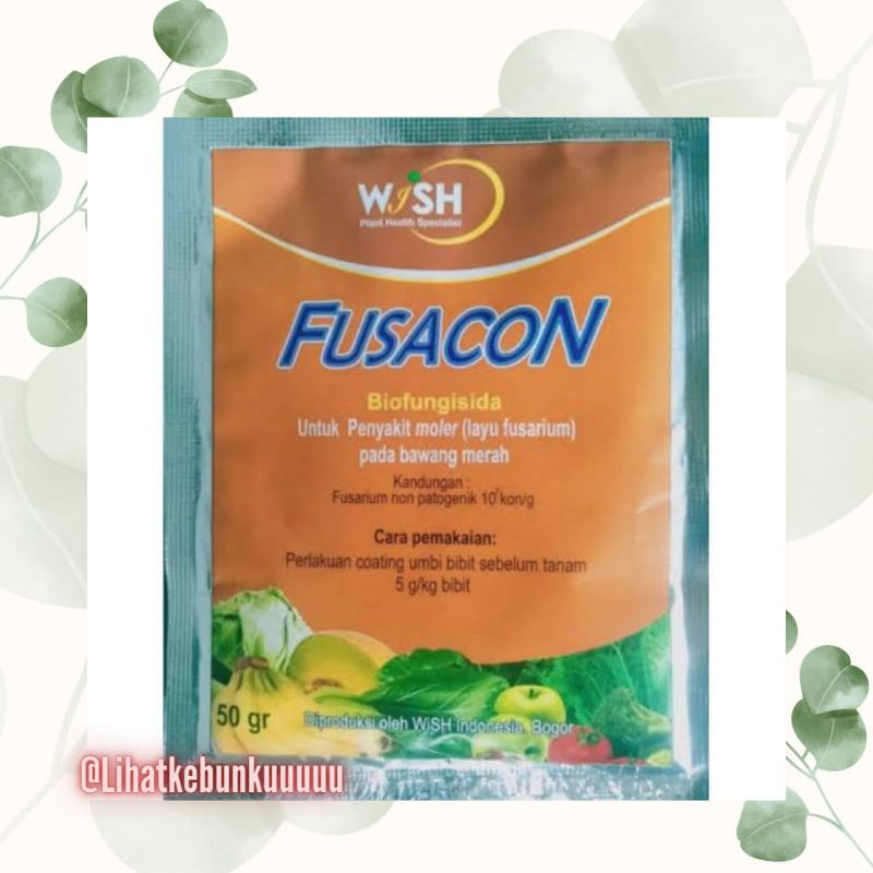 Biofungisida Fusacon pengendali moler bawang merah